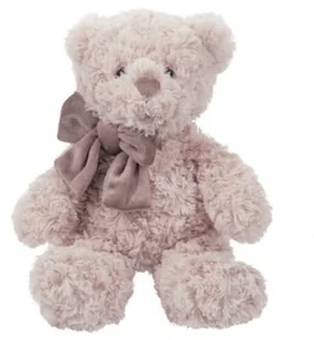 Beppe MASKOTKA MIŚ CHARLIE PUDROWY RÓŻ 26 CM 12865 - Powieści - miniaturka - grafika 2