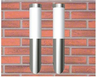 Lampy ze stali nierdzewnej Wodoodporne 6x36 cm Do ogrodu x2 - Lampy ogrodowe - miniaturka - grafika 2