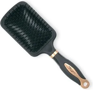 Top Choice Szczotka do włosów Exclusive Prostokątna Złoto Czerń 62124-02 - Kosmetyki do stylizacji włosów - miniaturka - grafika 2