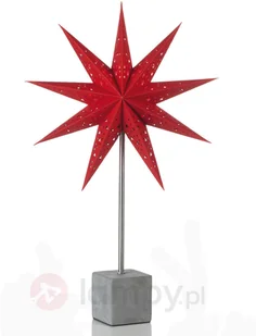 Markslojd Lampa stołowa Hard 702223 / czerwona - Lampy stojące - miniaturka - grafika 2