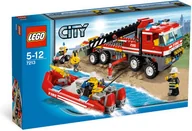Klocki - LEGO CITY Terenowy wóz strażacki z motorówką 7213 - miniaturka - grafika 1