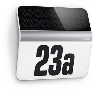 Steinel Oświetlenie numeru domu LED XSolar LH-N, stal szl - Lampy ogrodowe - miniaturka - grafika 6