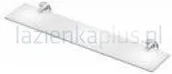 Półki łazienkowe - Ideal Standard Półka szklana matowa 60 cm IOM A 9124 AA A9124AA - miniaturka - grafika 1