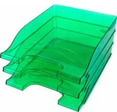 Akcesoria na biurko - Bantex SZUFLADA NA BIURKO PRZEZROCZYSTA ZIELONA - miniaturka - grafika 1