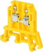 Inne akcesoria elektryczne - Pokój Złączka gwintowana ZUG4 4mm2 żółty ZUG4Ż - miniaturka - grafika 1