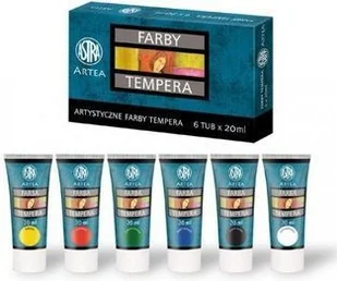 Astra Farby tempera 6x20 ml - Farby i media malarskie - miniaturka - grafika 3