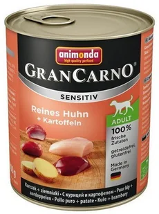 Animonda GranCarno Gran Carno Sensitiv Kurczak + ziemniaki 800g MS_12322 - Mokra karma dla psów - miniaturka - grafika 2