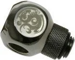 Chłodzenie wodne - Bitspower złączka adapter Q 1/4 na 3x IG1/4 - obrotowa, czarna w połysku (BP-BSQR-C) - miniaturka - grafika 1