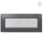 Akcesoria kominkowe - Kratki.pl Kratka kominkowa malowana grafitowa 11x32 6674-898A9_20130202121451 - miniaturka - grafika 1