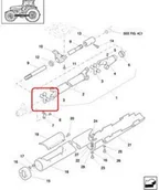 Części i akcesoria do maszyn rolniczych - CNH KRZYŻAK WAŁKA NAPĘDU NA PRZÓD NEW HOLLAND 87530319 - 86505534 - 85807037 - 3 - miniaturka - grafika 1
