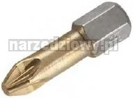 WOLFCRAFT bit Torsion TiN PZ 2 (2szt.) 1326000 - Klucze i nasadki - miniaturka - grafika 2
