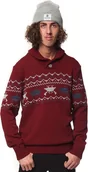 Swetry męskie - Horsefeathers HEY DUDE SWEATER (ruby) - miniaturka - grafika 1