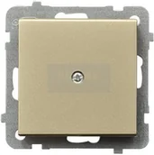 Klawisze i ramki - Ospel SONATA SZAMPAŃSKI ZŁOTY ZAŚLEPKA Z-1R/M/39 - miniaturka - grafika 1