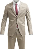 Garnitury - Cinque CITRAPINI SLIM FIT Garnitur beige 3183 - miniaturka - grafika 1
