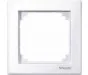 Klawisze i ramki - Schneider MERTEN RAMKA JEDNOKROTNA M-SMART BIAŁA ACTIVE SYSTEM M MERTEN MTN478125 - miniaturka - grafika 1