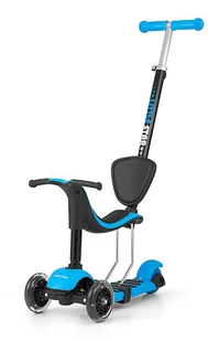 Milly Mally Scooter Little Star 3w1 jeździk rower - Hulajnogi - miniaturka - grafika 7
