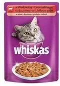 Mokra karma dla kotów - Whiskas Karma dla kotów 100g Saszetka z wołowiną w sosie - miniaturka - grafika 1