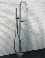 Słuchawki prysznicowe - Kohlman Maxima zestaw wannowy 117,5 cm QF1170M - miniaturka - grafika 1