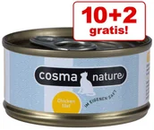Mokra karma dla kotów - Cosma 10 + 2 gratis! Mieszany pakiet próbny Nature 12 x 70 g 12 x 70 g - miniaturka - grafika 1