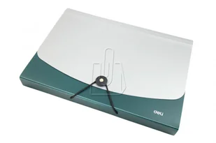 Deli Teczka harmonijkowa D5558 12 przegródek zielona - Teczki i skoroszyty - miniaturka - grafika 4