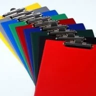 Przybory szkolne - Biurfol Klip A4 Deska bordo - miniaturka - grafika 1