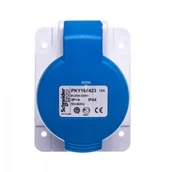Gniazdka elektryczne - Schneider Electric Gniazdo tablicowe 3P 16A 230V niebieskie IP44 PKY16F423 0001-00000-47786 [4351270] - miniaturka - grafika 1