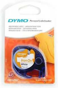 Dymo Taśma 12mm/2m wprasowywana, biała S0718860 - Inne akcesoria elektryczne - miniaturka - grafika 4