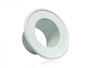 Spiroflex Rozeta, kołnierz przyścienny, maskownica (biała) na kanał 125mm SX-WO125R - Złącza i kolanka wentylacyjne - miniaturka - grafika 2