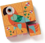 Klocki - Djeco 4-częściowe Kurki 01951 - miniaturka - grafika 1