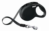 Smycze dla psów - Flexi New Classic Smycz Taśma XS do 3m czarna [FL-3129] 10702 - miniaturka - grafika 1
