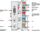 Podzespoły elektroniczne - WAGO Przyłącz magistrali 750-303 24 V/DC 750-303 1 szt - miniaturka - grafika 1