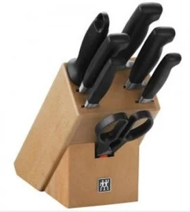 Zwilling VIER STERNE Blok Zestaw noży, drewno, 8 cz. 300 x 115 x 260 mm 35140-000-0 - Noże kuchenne - miniaturka - grafika 2