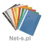 Teczki i skoroszyty - Donau Skoroszyt , PVC, A4, twardy, wpinany, niebieski - miniaturka - grafika 1