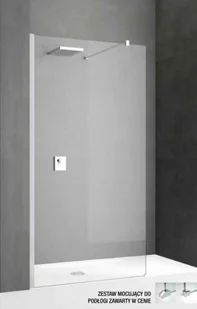 Novellini Kali ścianka wolnostojąca 100cm KALIH100-1B - Ścianki i drzwi prysznicowe - miniaturka - grafika 2