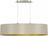 Lampy sufitowe - Eglo LAMPA wisząca MASERLO 31618 Abażurowa OPRAWA ZWIS nad stół do salonu IP20 e - miniaturka - grafika 1