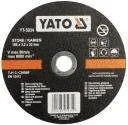 YATO Tarcza do cięcia kamienia 125x3,2x22 mm YT-5933 - Tarcze do pił - miniaturka - grafika 2