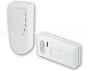 Dzwonki i gongi - Elektrobock ELEKTROBOK PL/ Dzwonek bezprzewodowy BATERIOWY 80 M BBZ5 - miniaturka - grafika 1