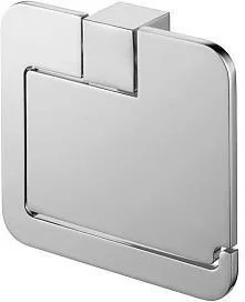 Bisk FUTURA SILVER Uchwyt WC Z KLAPKĄ CHROM 02991 - Stojaki i wieszaki na papier toaletowy - miniaturka - grafika 3