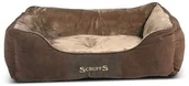 Legowiska dla psów - Scruffs Chester Box Legowisko - Czekoladowy - Rozm.L - miniaturka - grafika 1