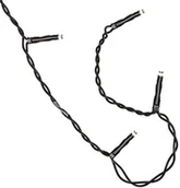 Pozostałe oświetlenie - Star 591-85 oświetlenie dekoracyjne, plastik, kolor: czarny, 100 x 0,3 x 100 cm - miniaturka - grafika 1