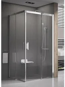 Kabiny prysznicowe - Ravak Matrix MSRV4-80/80 profil biały szkło przezroczyste 1WV44100Z1 - miniaturka - grafika 1