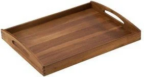 Zassenhaus Taca akacjowa akacjowa, 53x41x7 cm (ZS-055542) - Tace i patery - miniaturka - grafika 3