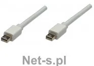 Manhattan Kabel Mini DisplayPort, 1m, biały 324557 - Kable - miniaturka - grafika 2