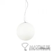 Oprawy, klosze i abażury - Ideal Lux MAPA SP1 D40 oprawa wisząca 1 x 60W E27 32139 032139 - miniaturka - grafika 1