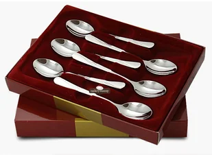 Gerlach Sztućce Celestia 04A/Mat - 6 łyżeczek Łyżeczka do herbaty - Łyżeczki - miniaturka - grafika 3