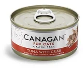 Mokra karma dla kotów - Canagan Tuna With Crab  For Cats (Tuńczyk Z Krabem) 75G - miniaturka - grafika 1