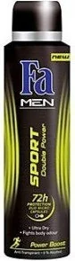 Fa Men Sport Double Power Power Boost Dezodorant w sprayu 150ml - Dezodoranty i antyperspiranty męskie - miniaturka - grafika 3