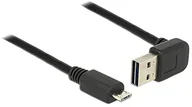 Kable USB - Delock Kabel USB Cable EASY-USB 2.0-A male up/down angled USB 2.0 micro-B (83535) - miniaturka - grafika 1