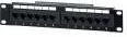 Equip Patch Panel 12 port 1U kat5e czarny 10 208015 - Pozostałe akcesoria sieciowe - miniaturka - grafika 2