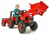 Jeździki dla dzieci - Falk Traktor Kubota M135Gx + Łyżka - miniaturka - grafika 1